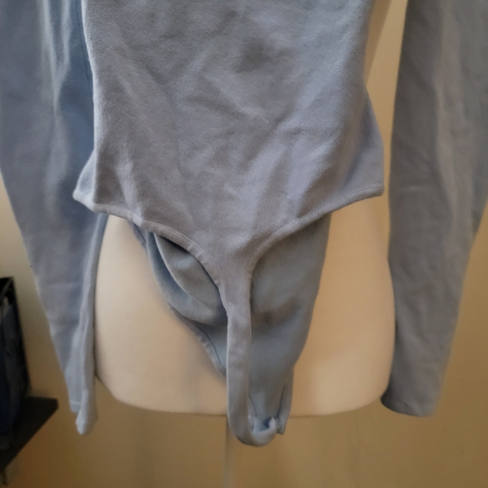 NEW Knit Cut Out Longsleeve Bodysuit - Picture 8 of 10